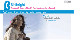 Desktop Screenshot of birthrightsanjose.com